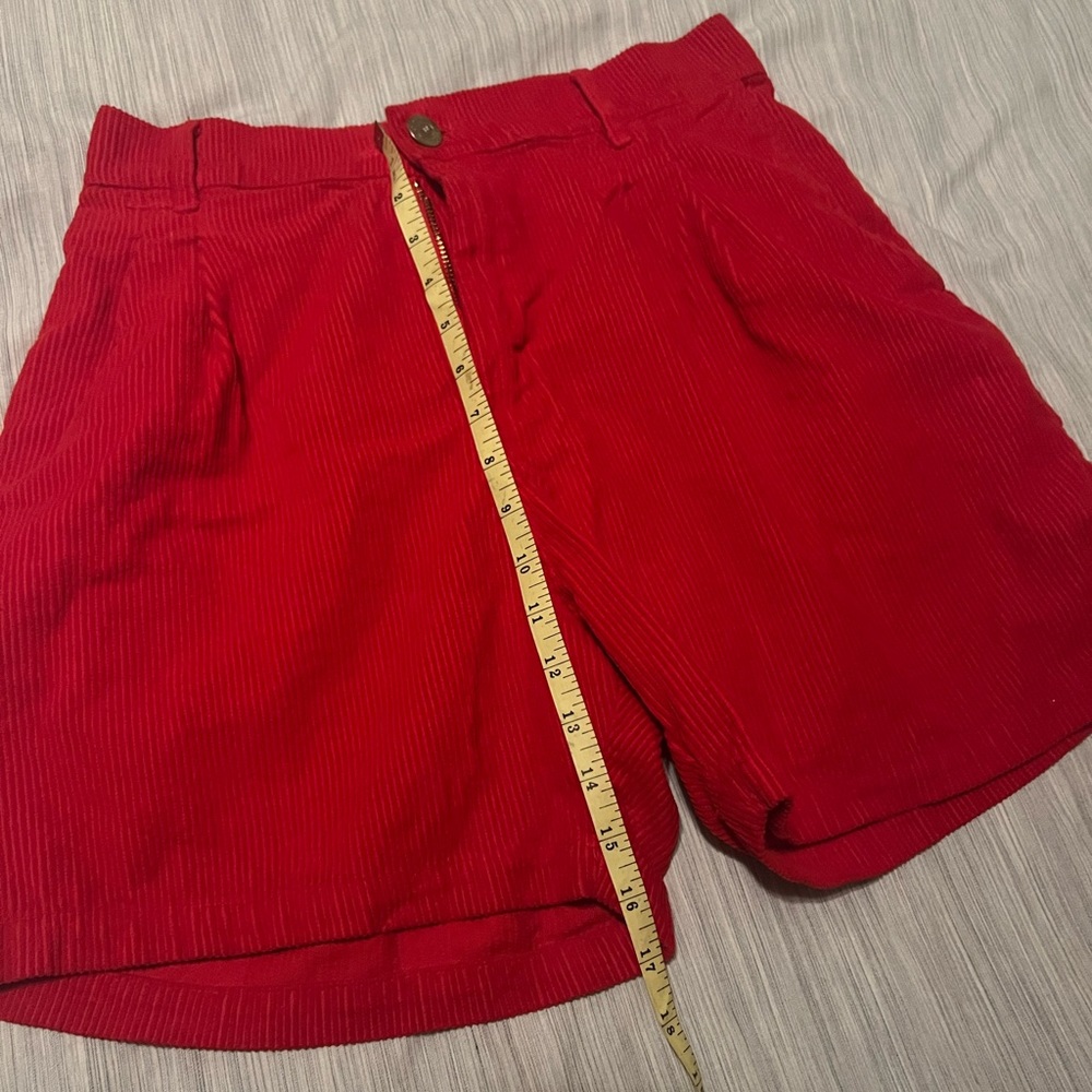 BIG BUD PRESS - Red Corduroy Shorts (SOLD ELSEWHERE)